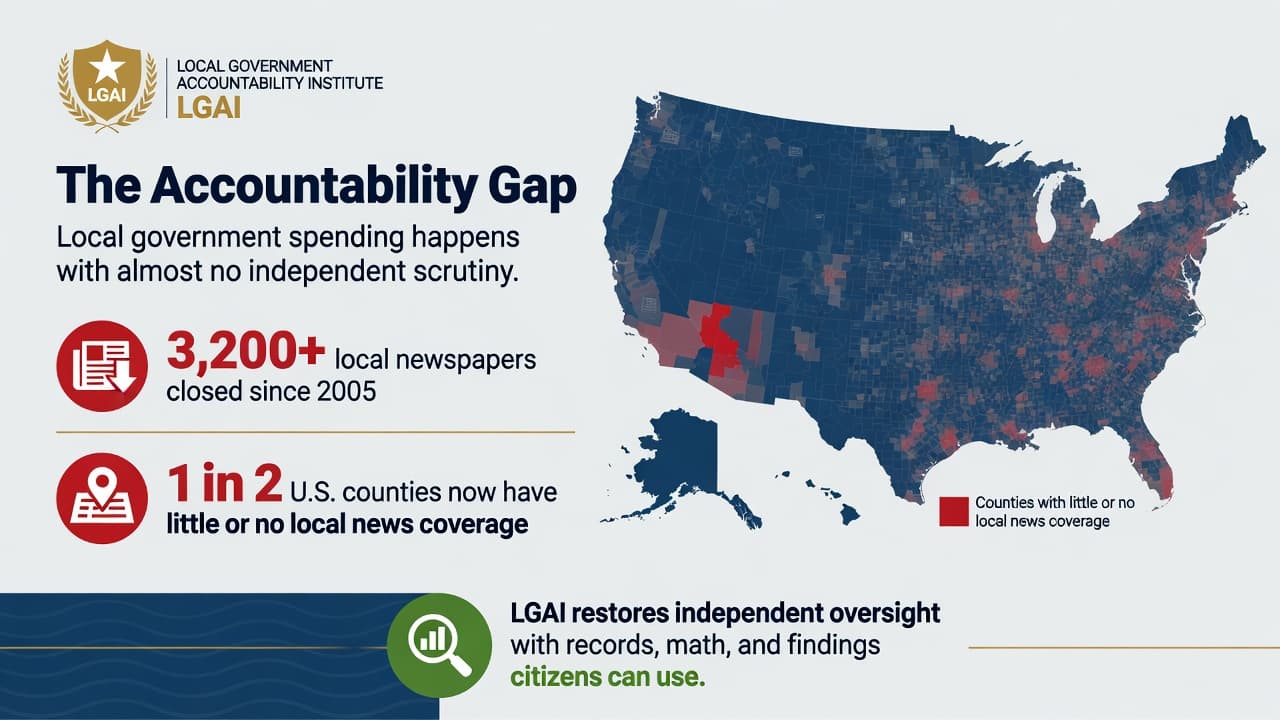 The Accountability Gap - Local government spending with little independent scrutiny